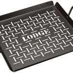 Lodge Carbon Steel Grilling Pan, Pre-Seasoned,