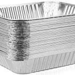 Yesland 30 Pack Aluminum Pans, 10-1/2 x 12-1/2