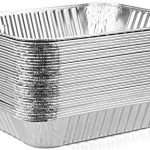 Yesland 30 Pack Aluminum Pans, 10-1/2 x 12-1/2