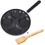 Mokpi Non Stick Multi Egg Cooker Pan 4-Cup Omelet