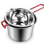 Stainless Steel Double Boiler Pot,3 Cup Capacity