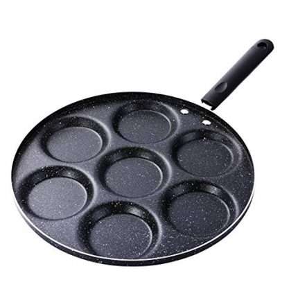 Home Kitchen Breakfast Omelette Pan, 7-hole Egg