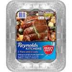 Reynolds Kitchens Heavy Duty Aluminum Pans for
