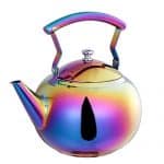 Rainbow Tea Kettle with Infuser for Loose