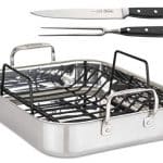 Viking Culinary 3-Ply Roasting Pan w/ Rack &