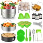 Mibote 19 Pcs Pressure Cooker Accessories Set fits