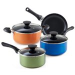 Cook N Home 7-Piece Nonstick Cookware Starter Set,