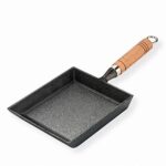 Iron Tamagoyaki Pan Cast Skillet Omelet Rolled Egg