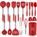 Silicone Cooking Utensil Set,Kitchen Utensils 17