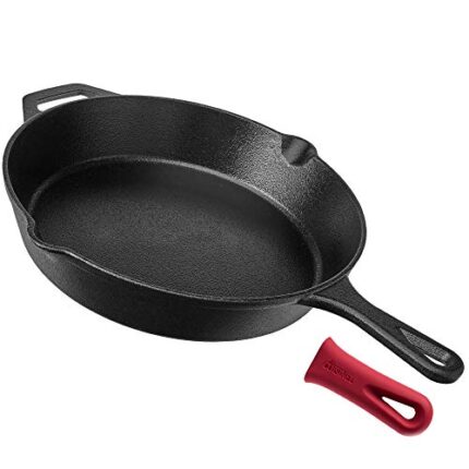 Pre-Seasoned Cast Iron Skillet (12-Inch) with