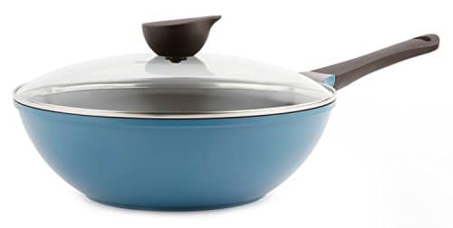 Neoflam Eela 12'' Non Stick Chef's Wok with Glass