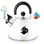 Tea Kettle Stovetop Whistling Teakettle, Color