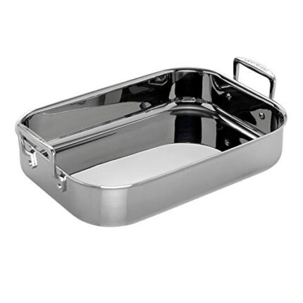 Le Creuset Tri-Ply Stainless Steel Roasting Pan