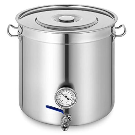 Mophorn Kettle Stockpot Stainless Steel 25Gal with