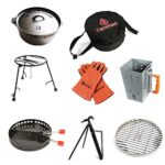 CampMaid 8-Piece Dutch Oven Set With 12" Dutch