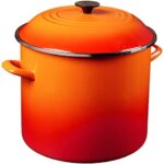 Le Creuset Enamel On Steel Stockpot, 16 qt., Flame