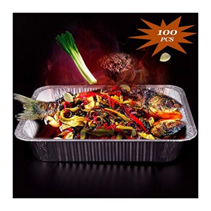 YYFANG Disposable Cookware, Aluminum Pans, Baked