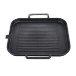 GANFANREN Kitchen Non-Stick Cooking Grill Pan Cast