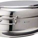 WMF Stainless Steel Deep Oval Roasting Pan,