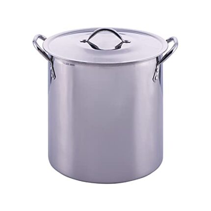 12 qt STAINLESS STEEL STOCKPOT With Lid Cooking