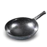WYKDL Cast Iron Pot Black Manual Iron pan Vintage