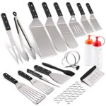 Leonyo Griddle Accessories Tool Set of 18, Heavy