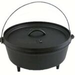 Lodge Preseasoned Camp Dutch Oven, 6 Quart - 1