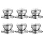 Cabilock 6pcs Universal Pot Knobs Stainless Steel