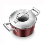 QIN Stainless Steel Stock Pot with Lid - Soup Pot