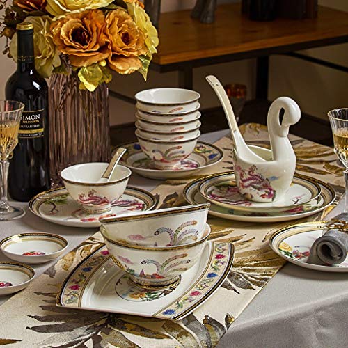 1629453604 220 Dinnerware Set 50 Pieces Retro Luxurious Ceramics, Cooks Pantry