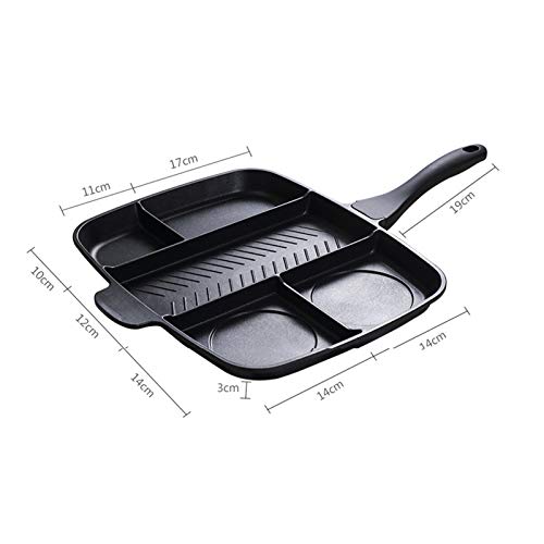 1631320150 425 Skillets And Frying Pans 5 In 1 Divided Stainless, Cooks Pantry