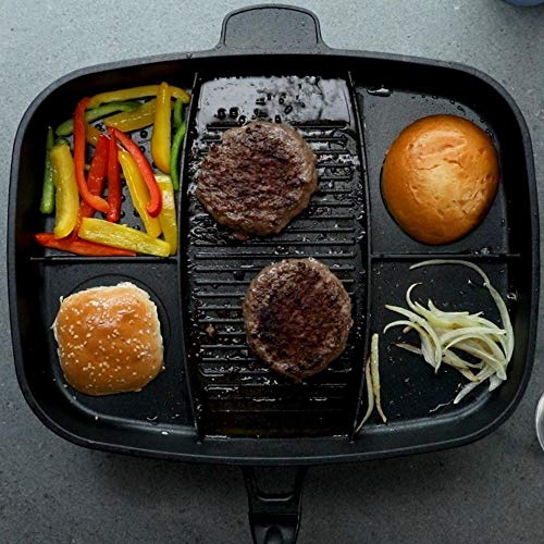 1631320151 962 Skillets And Frying Pans 5 In 1 Divided Stainless, Cooks Pantry