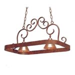 Meyda Tiffany 117636 Two Light Pot Rack from Elana