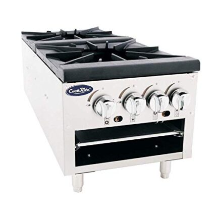 Cook Rite ATSP-18-2L Two Burner Stock Pot Stove