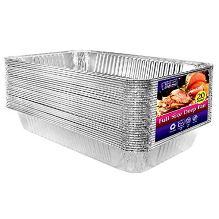 Aluminum Pans Full Size Disposable Deep Pans | For