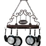 Meyda Tiffany Bon Appetit 2 Light Pot Rack, 34"