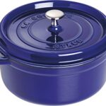 Staub Round Dutch Oven 9-quart Sapphire Blue