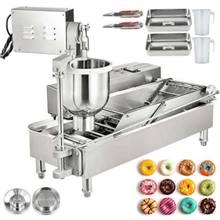 VBENLEM Commercial Automatic Donut Making Machine,