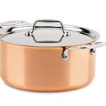 All-Clad Copper C4 8 Qt. Stockpot with Lid,