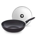 ZLDGYG Nonstick Wok with Lid, Woks and Stir Fry