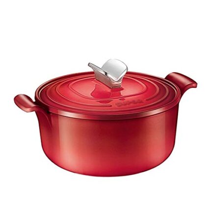 Enameled Cast Iron Dutch Oven Casserole With Lid