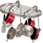 Enclume Premier Low Ceiling Oval Pot Rack,