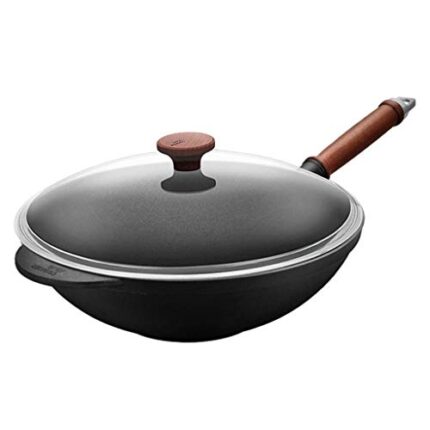 GPPZM Non-Stick Frying Pan with Lid for Household