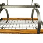 Signature 30" Rectangle Ceiling Pot Rack Hammered