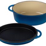Le Creuset Cast Iron Oval Oven with Reversible