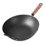 SBSNH Pan Iron Pot 32cm34cm Hand Forged Iron Wok