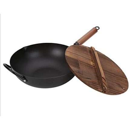 SBSNH Chinese Style Home Non-stick 32cm Wooden