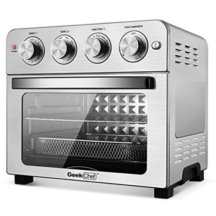 Geek Chef Air Fryer Toaster Oven, 6 Slice 24QT