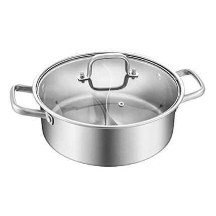 Hot Pot Twin Divided Stainless Steel Cookware