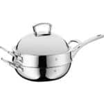 WMF Wok Multiply 28cm mit Metalldeckel und